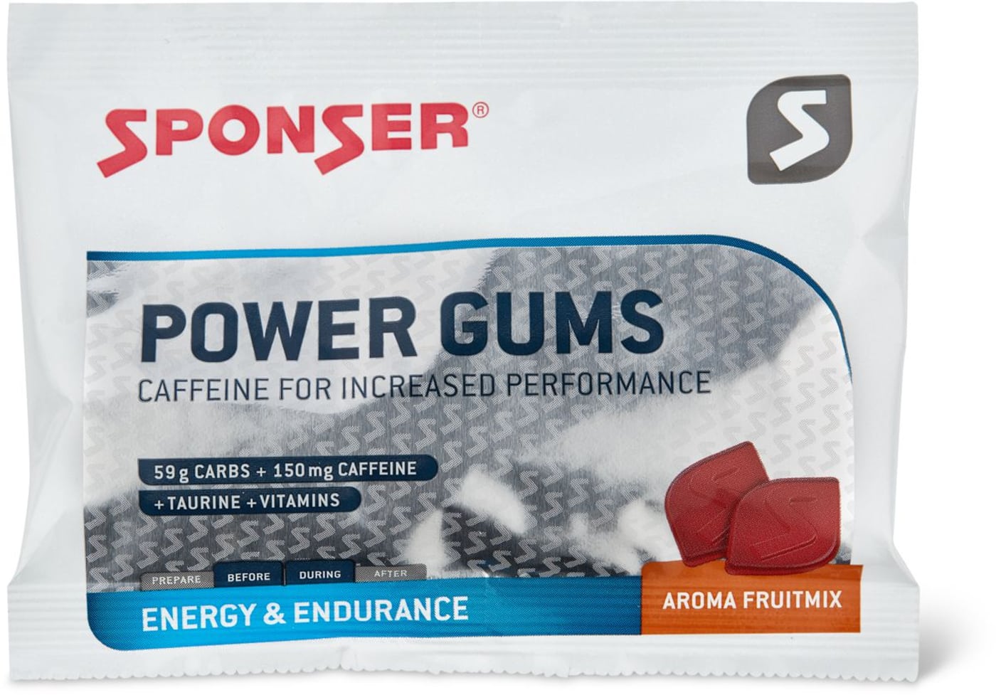 Power Gums Fruktsmak