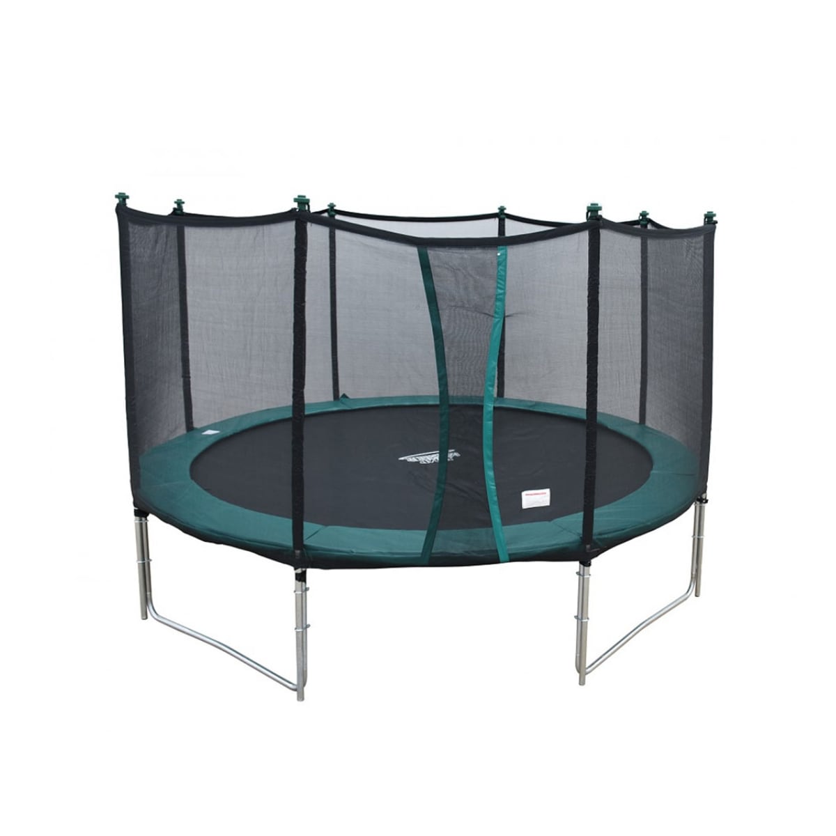 3.65m Grønn - Komplett trampolinepakke
